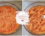 Une image de l'étape 7 de Poulet basquaise, riz cuisiné & crème de chorizo.