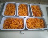 Foto langkah ke 3 dari resep Spagheti brulee.