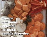 Foto del paso 1 de la receta: Salmón con verduras a la crema