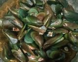Foto langkah ke 1 dari resep Kerang Hijau Bumbu Kuning (170).
