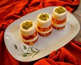 عکس مرحله 3 از دستور ژله بستنی میوه ای بدون قالب (دسر نپختنی)
