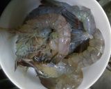 Hình bước làm 1 của món Canh tôm cải thảo