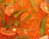 A picture of step 5 of An Eastern Mediterranean dish Okra & Tomatoes and spice 😋.