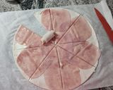 Foto del paso 2 de la receta: 💜 Croissant de jamón y queso