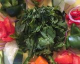 A picture of step 1 of Simple persly salad#Abuja.
