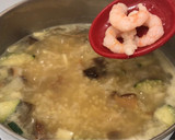 牛肝菌·蔬菜·虾仁粥（夏日的简单晚餐，一碗就够）的食譜步驟6照片