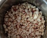 A picture of step 1 of Mungfali ki barfi.