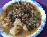 Foto del paso 5 de la receta: Alubias con espinacas y coliflor