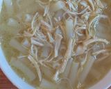 Hình bước làm 3 của món Canh nui gà