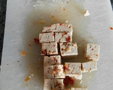 Foto del paso 4 de la receta: Ensalada de espinacas, coles y tofu con vinagreta de hierbabuena