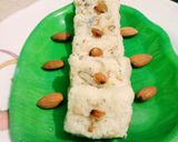 A picture of step 5 of Delicious nutrition Mava dry fruit Burfi without fire.