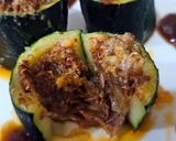 Foto del paso 8 de la receta: Calabacín relleno de atún