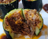 Foto del paso 8 de la receta: Calabacín relleno de atún