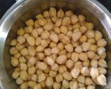 चटपटे छोले पूरी रेसिपी चरण 1 फोटो