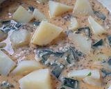 Cukiniowa fritata ze smażonym karasiem krok przepisu 5 zdjęcie