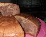 Foto langkah ke 16 dari resep Bolu Pondan Marmer / Marble Vanila keju coklat Praktis.