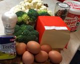 Rakott karfiol - brokkoli mix húsmentesen recept fázis 1 fotója