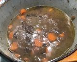 Une image de l'étape 9 de Civet de chevreuil aux carottes et cranberries.