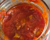 Foto del paso 3 de la receta: Tofu en salsa de tomate comercial 🥫incluyo análisis de etiqueta 🍅 🫒Festejo vegano