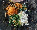 Foto langkah ke 2 dari resep Pangsit goreng (no daging).
