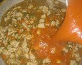 A picture of step 4 of Pasta tomato sauce in chicken.