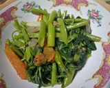 Foto langkah ke 4 dari resep Tumis Kangkung terasi.