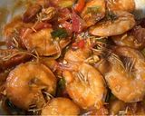 Foto langkah ke 9 dari resep Udang Asam Manis Pedas.