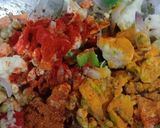 A picture of step 4 of Protein rich Mix Sprouts Vegetable. Khichdi.