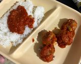 Foto langkah ke 9 dari resep MPASI 12 bulan - Meatball saus tomat.