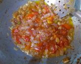 A picture of step 4 of Pav bhaji.