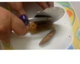 A picture of step 8 of Rajasthani Kalmi Vada.