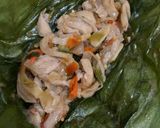 Foto langkah ke 4 dari resep Pepes Jamur Tiram.