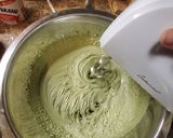 Hình bước làm 1 của món Kem matcha siêu dễ làm