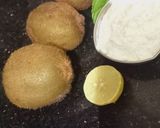 किवी जूस (kiwi juice recipe in hindi) रेसिपी चरण 1 फोटो