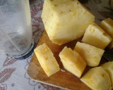 Foto del paso 2 de la receta: 🍹Smoothie piña🍍fresa 🍓