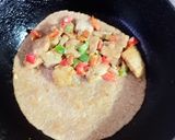 Foto del paso 3 de la receta: Tacos rellenos de trozos de hamburguesa