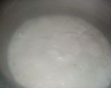A picture of step 2 of Bread Rus Malai.