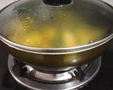 A picture of step 4 of Borboti (pea bean)sabzi.