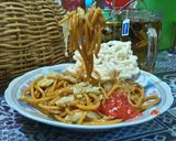 Foto langkah ke 5 dari resep Mie Gomak Goreng.