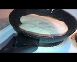 A picture of step 3 of Fluffy pancakes no egg.