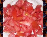 A picture of step 1 of Beef karahi.
