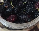 عکس مرحله 1 از دستور مربای توت سیاه