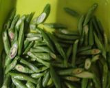 Foto langkah ke 1 dari resep Oseng Kacang Panjang PeHu.