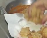 A picture of step 9 of Bread Manchurian 😋.