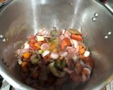Foto del paso 3 de la receta Rabo de toro en salsa a mi manera con timbal de puré de patata con trufa y salsa de soja