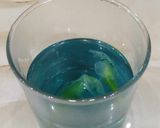 A picture of step 5 of Butterfly pea flower Drink.