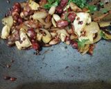 A picture of step 4 of Lemon Onion Rice.