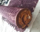Foto langkah ke 8 dari resep Taro Hurricane Rollcake.
