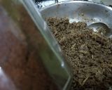 A picture of step 2 of Stuffed Rice Dumpling kabab.
