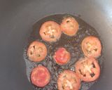 A picture of step 3 of "Pizza" egg.